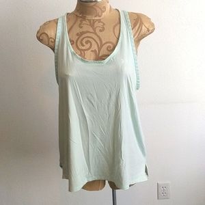 Mint green Under Armour Heat Gear tank top
